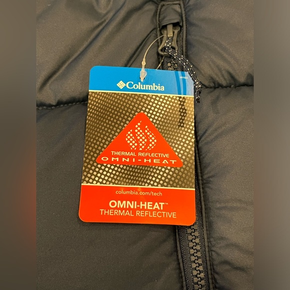 Columbia Pike Lake II Insulated Vest Mens Large Blue Puffer Omni-Heat New Tags - Picture 14 of 16